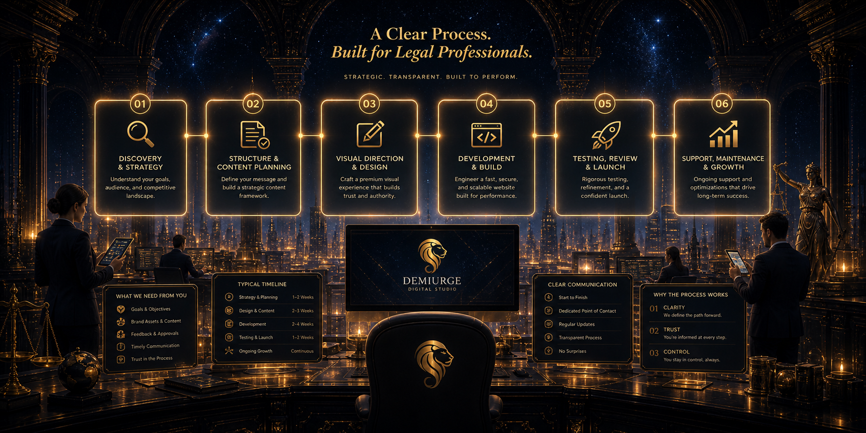 The Demiurge Digital Studio Process